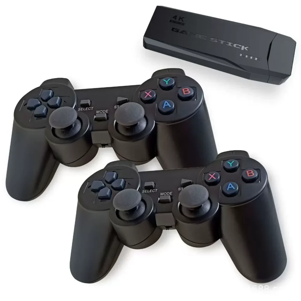 Double Happiness: 2.4G wireless gamepad set, easily team up and play games.Two people can enjoy classic games together. - Image 5