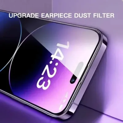 3Pcs Oleophobic Coating Dust Free Easy Installation Screen Protector for IPhone 13 11 12 14 15 Pro Max Mini XR 16 15 Plus Glass - Image 3