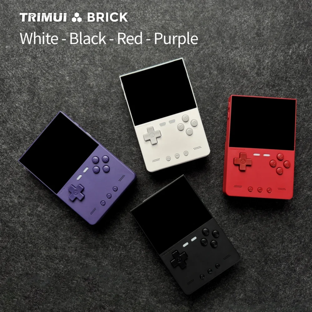 TRIMUI BRICK Handheld Game Console 3.2'' IPS Screen Linux System Crossmix OS Metal Back Panel Key LED Lighting Free Keycap Gifts - Image 6