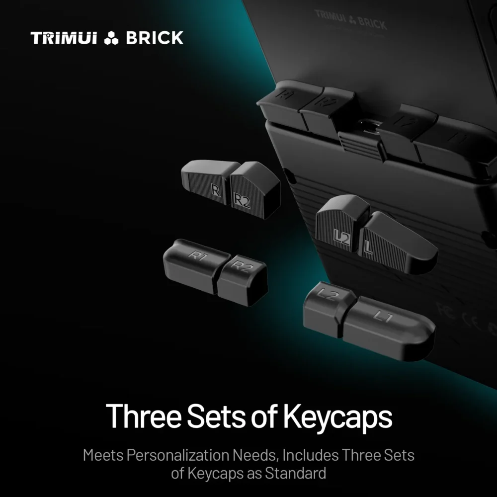 TRIMUI BRICK Handheld Game Console 3.2'' IPS Screen Linux System Crossmix OS Metal Back Panel Key LED Lighting Free Keycap Gifts - Image 5