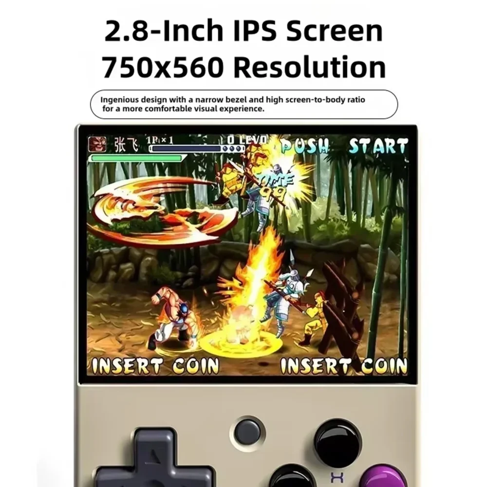 Miyoo Mini V4 Consoles Handheld Game Players 2.8'' IPS OCA Portable Video Game 2000mAh Linux System Retro Game Console - Image 3
