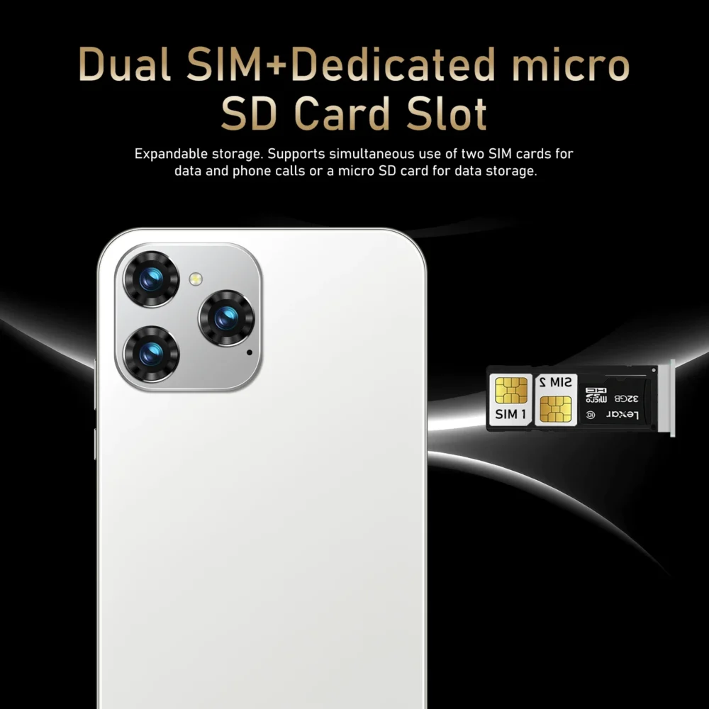 FUFFI-Note 15 Pro,Smartphone Android,6.5 inch,6+128GB ROM,5000mAh,Mobile phones,8+21MP,Dual SIM,Octa Core,Cellphones - Image 6