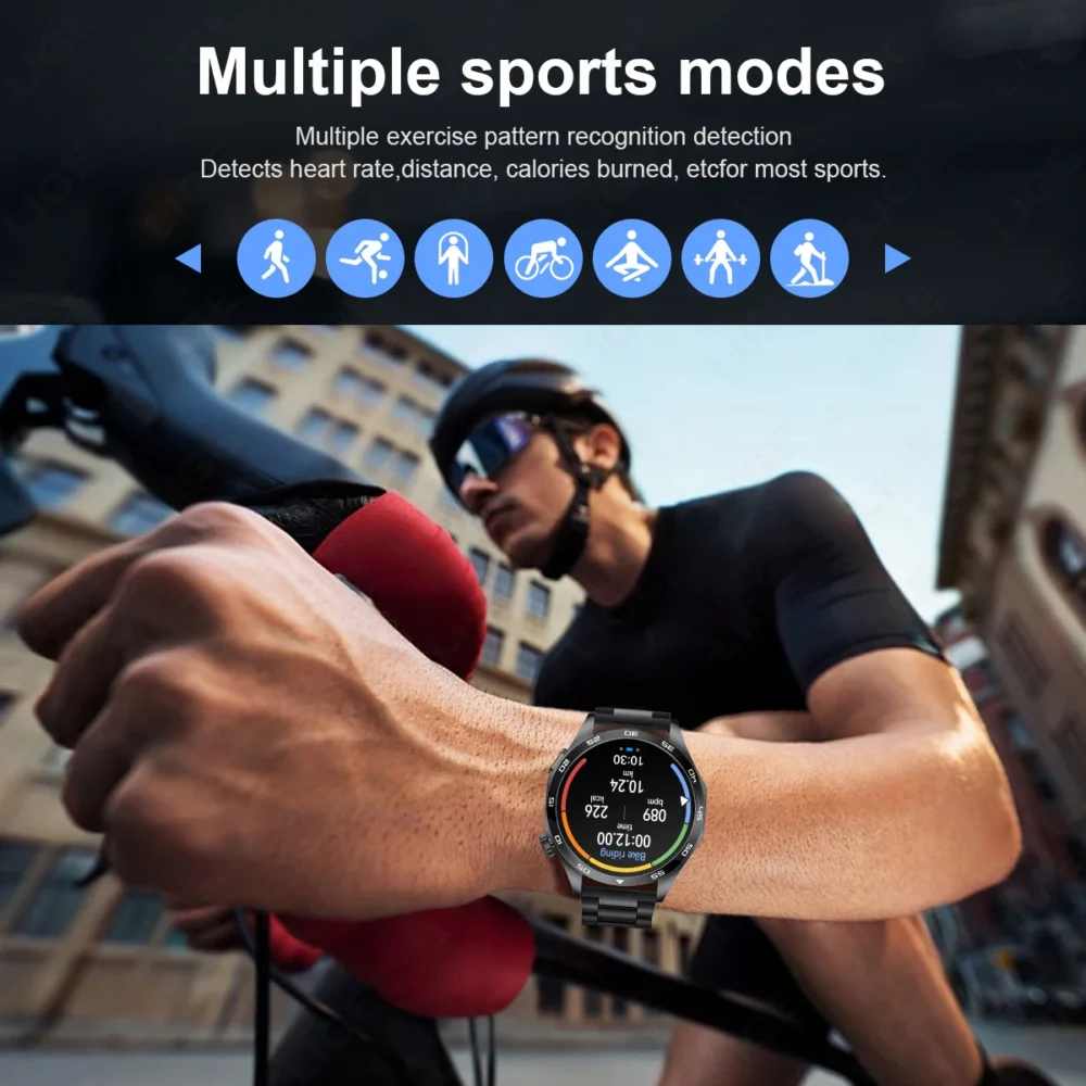 2025 New For Huawei Smart Watch Men Watch 4 Pro+ 1.50 Inch HD Screen Bluetooth Call ECG Heart Rate Health Monitoring Smartwatch - Image 5