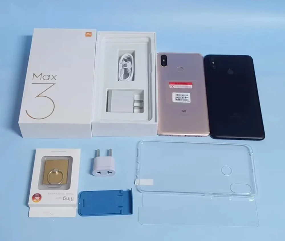 4G celular redmi xiaomi max 3/max2 6G 128 global firmware Snapdragon large screen Posterior fingerprint smartphone used phone - Image 2