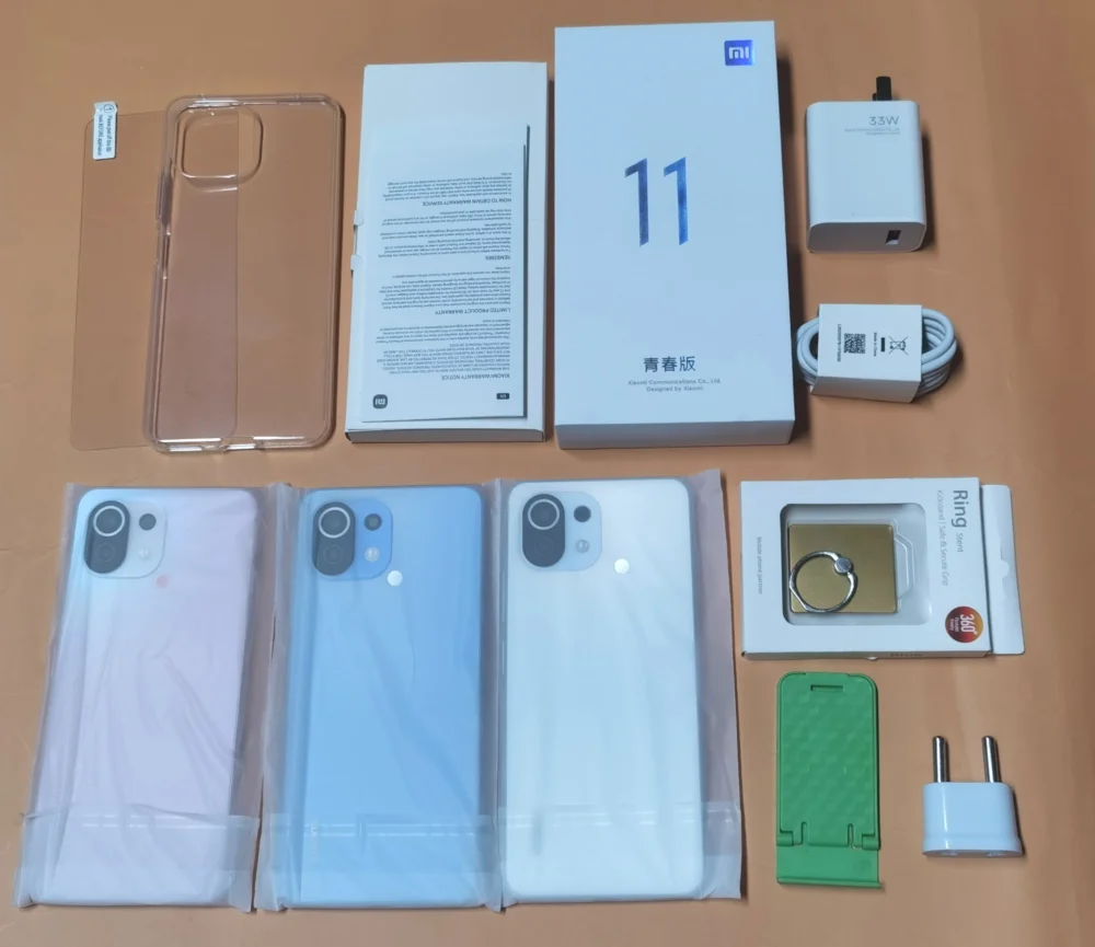 Global rom redmi Xiaomi 11 Lite 5G 8G 256G 8G 128G smartphone Qualcomm Snapdragon 780G 6.55inchs2400x1080 Android used phone - Image 2