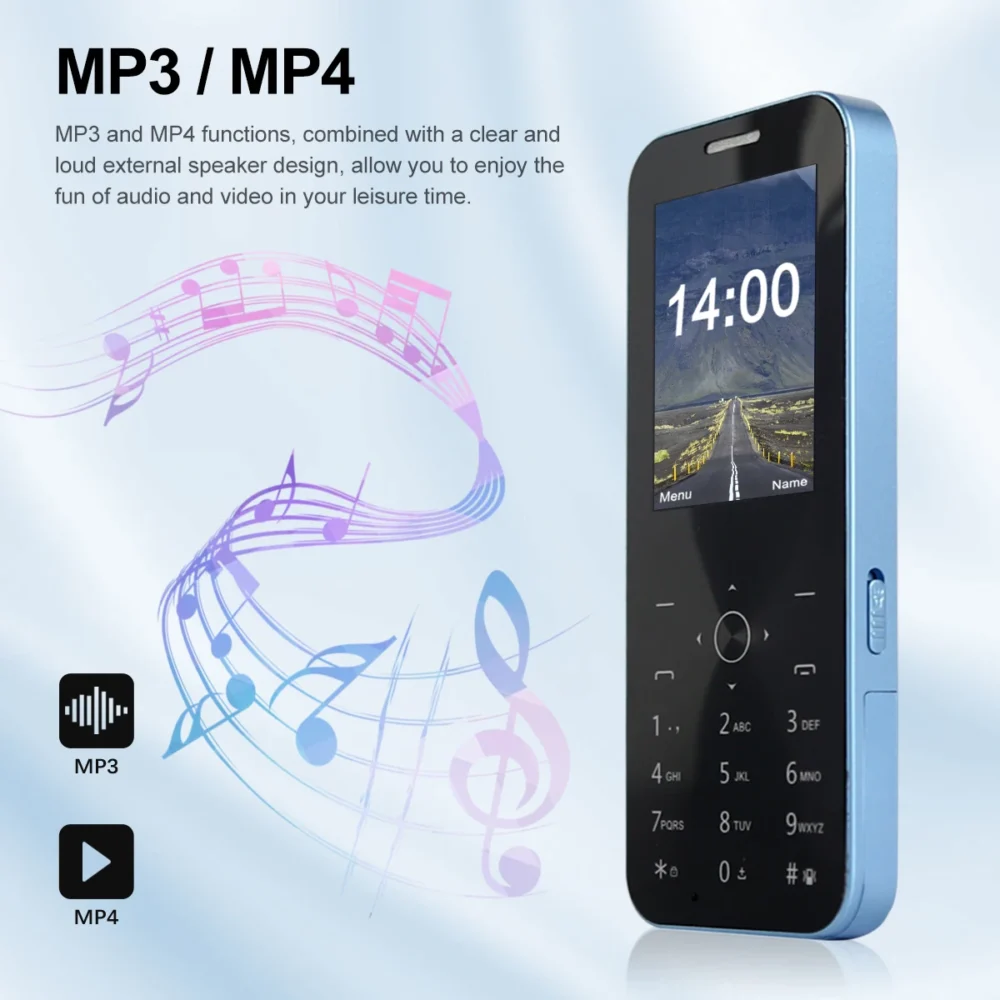 MKTEL M14 Feature Phone Four Sim Card Standby 2.4" Screen 1100mAh Battery MP3 MP4 FM Radio Senior Phone - Image 2