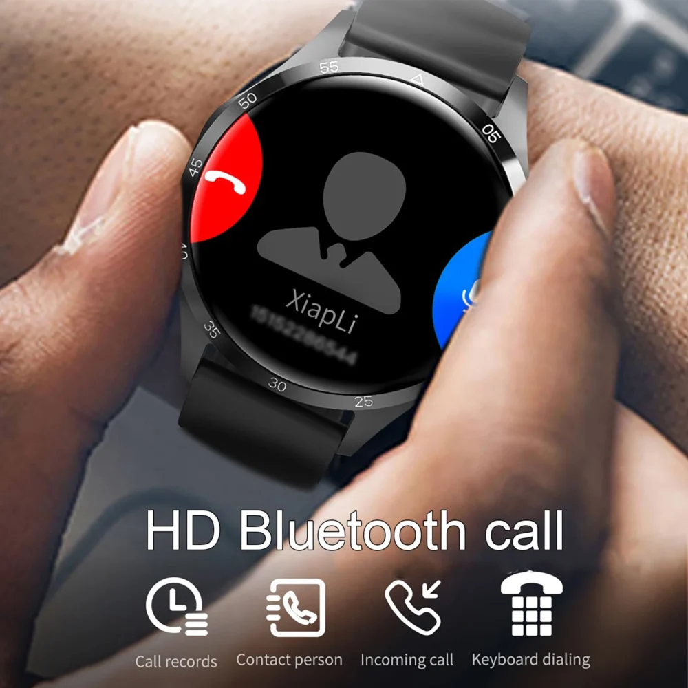 GT4 Pro NFC GPS Sport Smart Watch Men 360*360 AMOLED Screen Heart rate Bluetooth call IP68 Waterproof Smartwatch 2025New Watches - Image 3