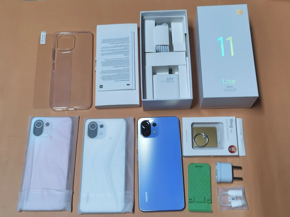 Global rom redmi Xiaomi 11 Lite 5G 8G 256G 8G 128G smartphone Qualcomm Snapdragon 780G 6.55inchs2400x1080 Android used phone - Image 3