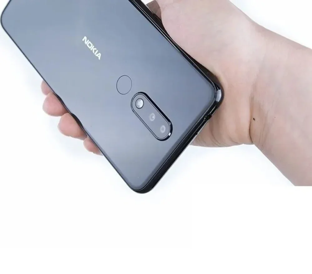 Nokia X5 Smartphone Photo Mobile Android Global Older Machine LTE Version Fingerprint Used phone - Image 5