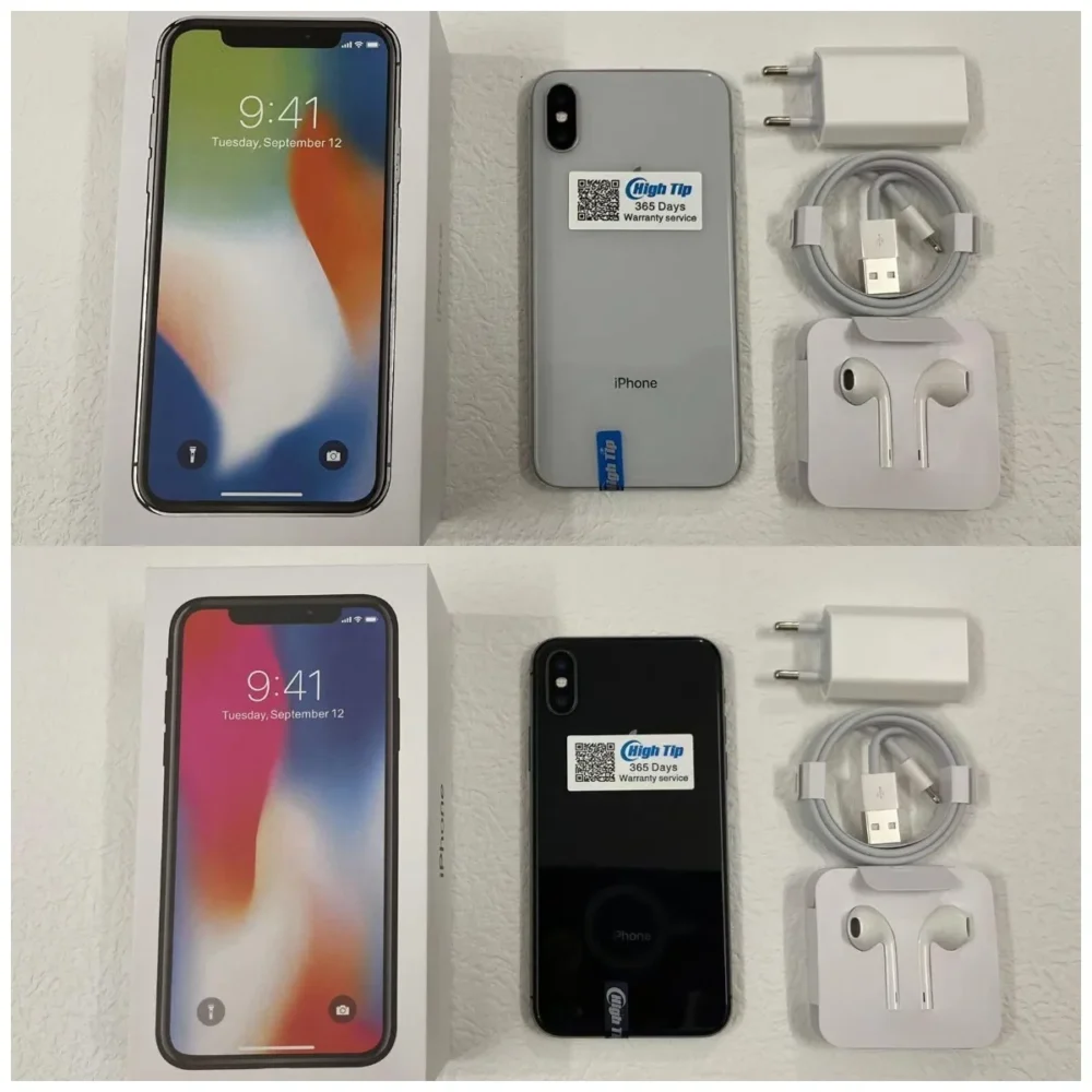 Original Unlock Apple iPhone X Face ID 64GB/256GB ROM iOS A11 5.8" 3GB RAM 12MP Hexa Core Dual Camera 4G LTE USED Mobile Phone - Image 6