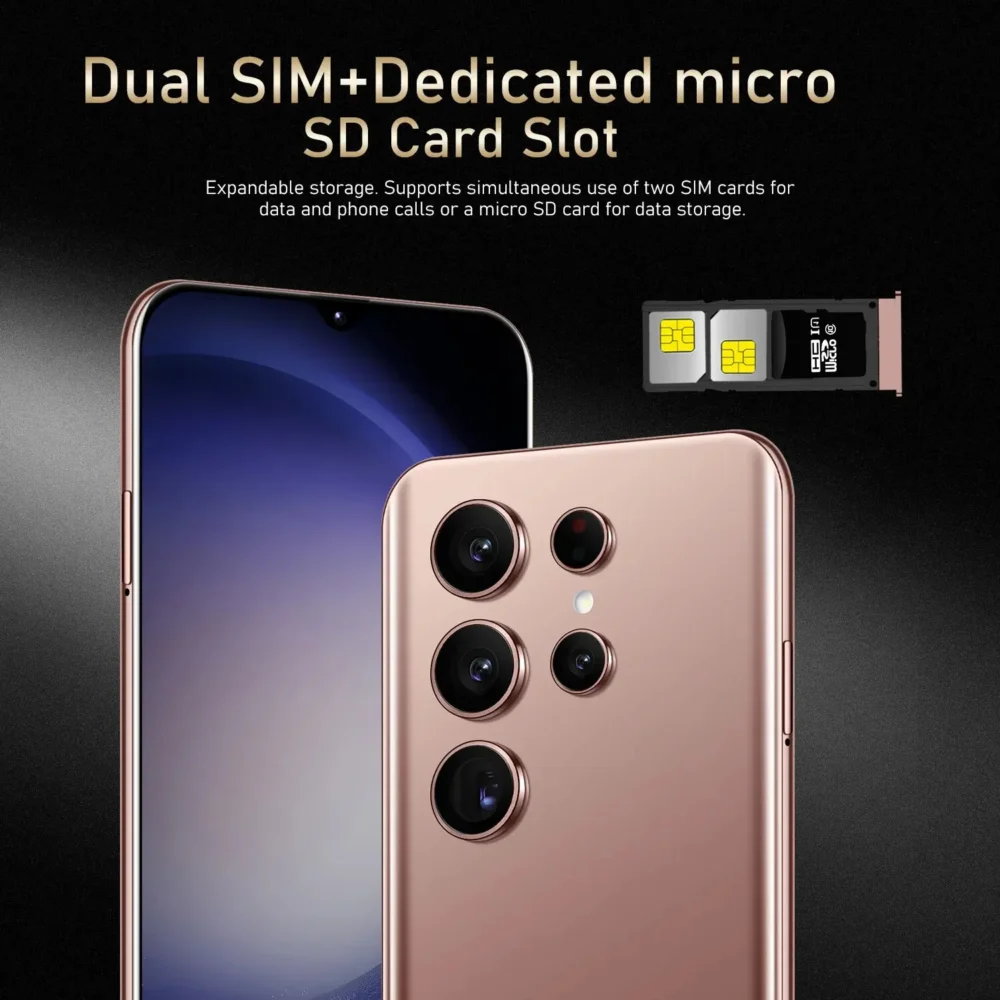 FUFFI-S24 Pro,Smartphone Android,6.53 Inch,16GB ROM 2GB RAM,4000mAh Battrey,Cell Phone,Google Play Store,8+13MP,Mobile Phones - Image 6