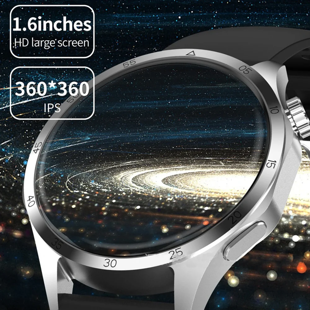 GT4 Pro NFC GPS Sport Smart Watch Men 360*360 AMOLED Screen Heart rate Bluetooth call IP68 Waterproof Smartwatch 2025New Watches - Image 4