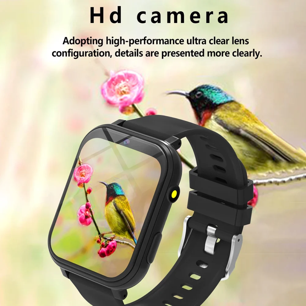 Kids Smart Watch Children's Game Watch HD Screen Camera Step Counter Sleep Monitoring Alarm Waterproof SmartWatch For Boys Girls - Image 2