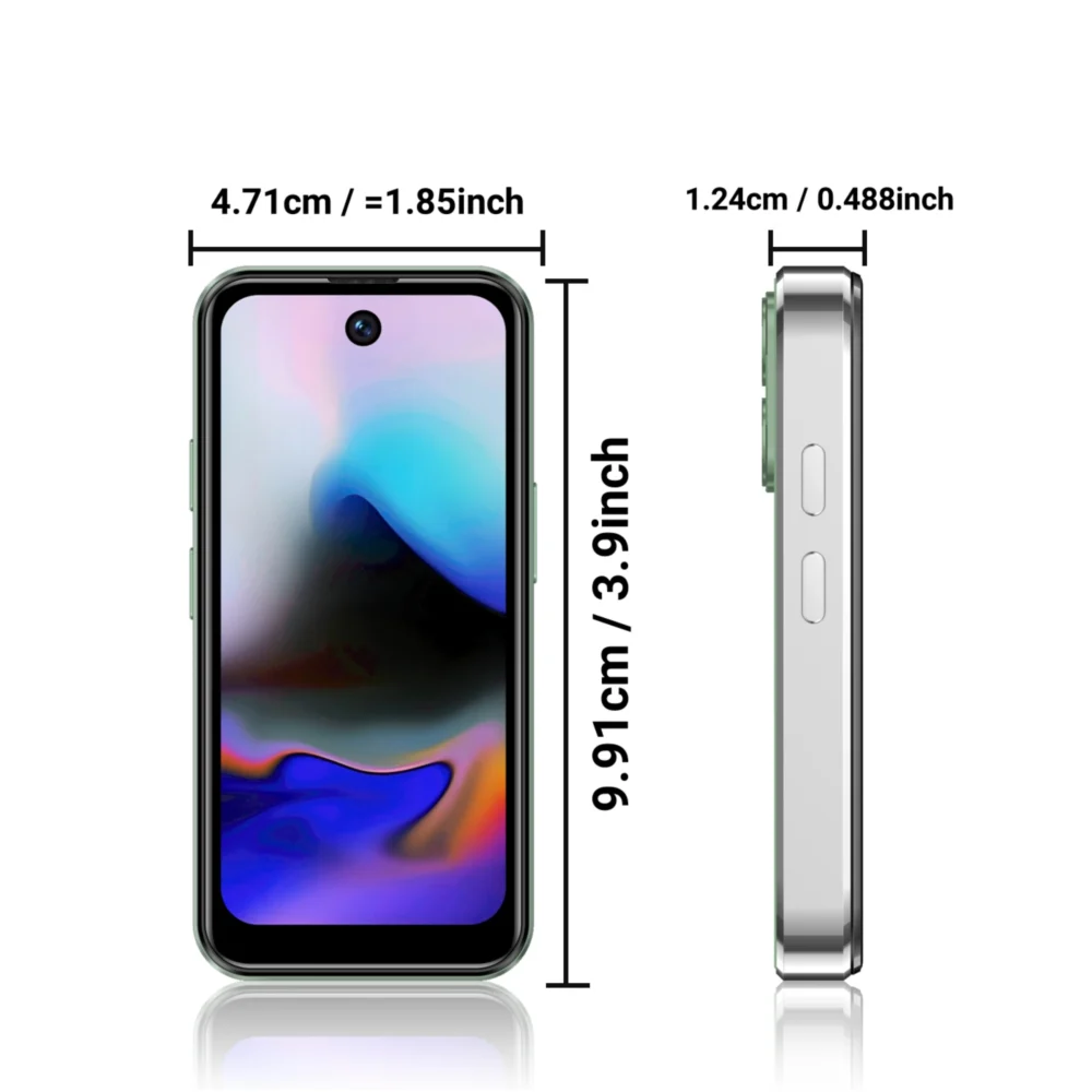 FUFFI-X7 Pro Mini Smartphone,4G Network,3.75 inch,2+16GB ROM,Android 10.0,Mobile phones,Google Play Store,2400mAh,Cellphones - Image 3
