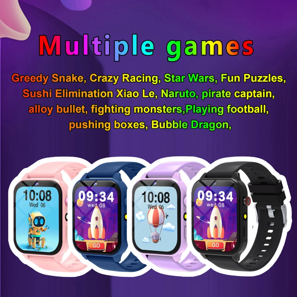 Kids Smart Watch Sleep Monitor Touch Screen Camera 12 Games Pedometer Flashlight Alarm Sports Children Boy Girls Digital Watches - Image 4