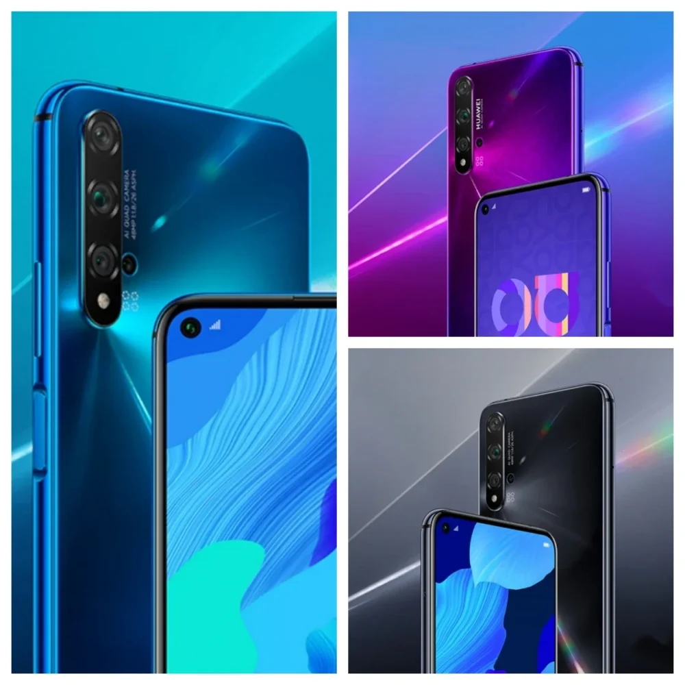 HUAWEI Nova 5T Smartphones Android Google Play Store 48MP Camera 6.26 inch 128GB 256GB ROM Mobile phones 4G Network Cell phone - Image 2